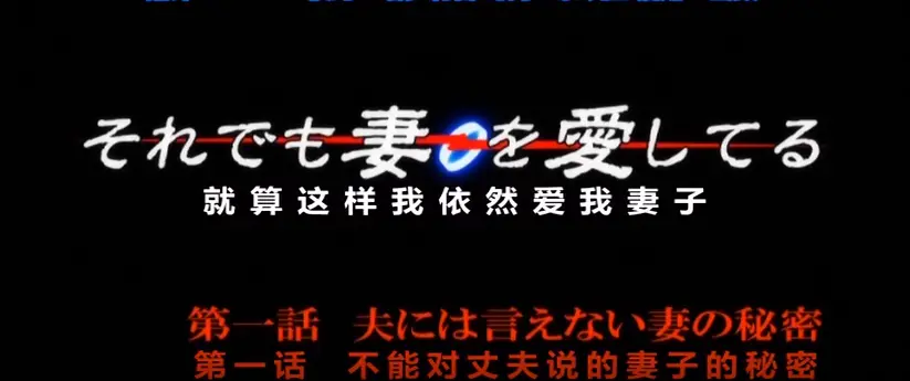 《即使如此还是爱着妻子》全集在线观看《即使如此还是爱着妻子》1080P高清资源下载